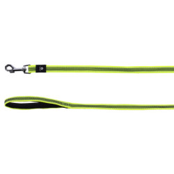 Laisse réfléchissante en nylon Xeno – L.2 m – l.20 mm – Ep.3 mm - Jaune